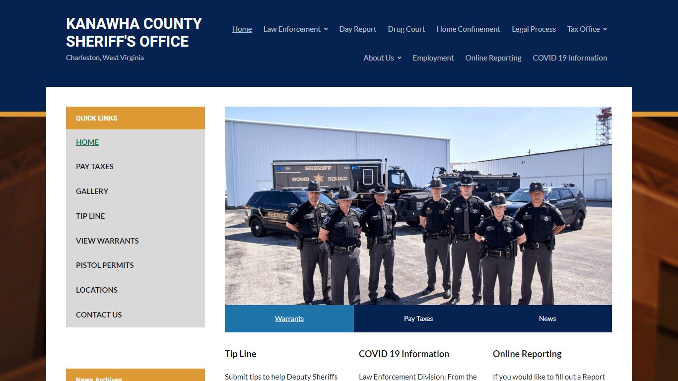 Kanawha County Sheriff's Office – Charleston, West Virginia